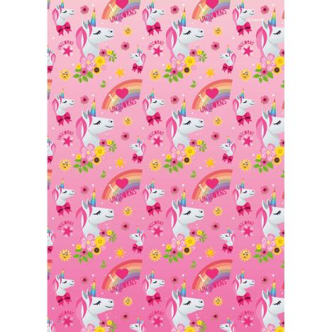 Joy Pixels Emoji 4m Unicorn Roll Wrap £3.20